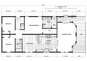 Pine Grove Homes G-3645 floor plan