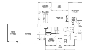 modern farmhouse design floor plan